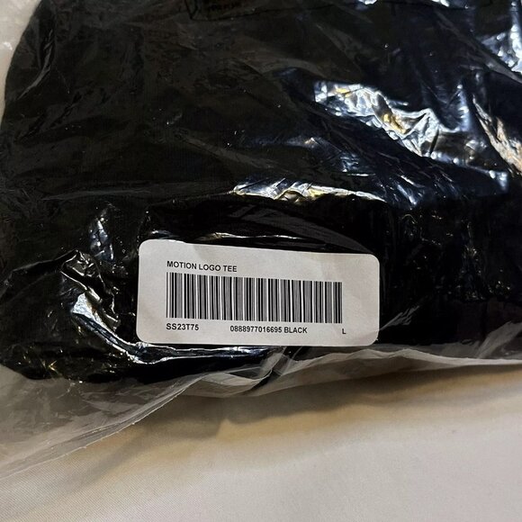 Supreme Motion Logo Tee Black L - Picture 2 of 6